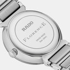 Florence Diamonds Women Quartz Black Dial Analog Stainless Steel Watch R48921703
