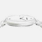 Esenza Women Quartz White Dial Analog Ceramic Watch R53092712