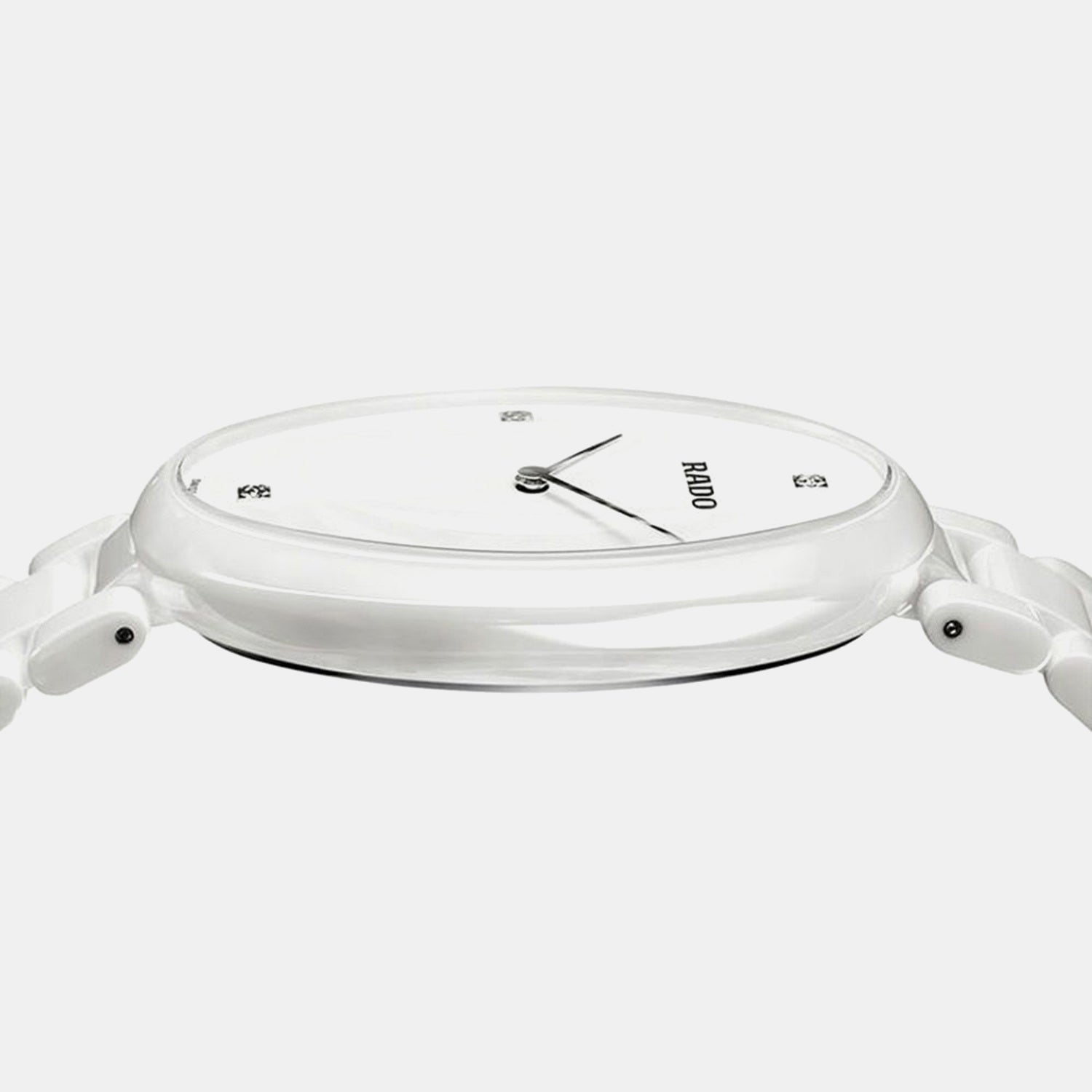 Esenza Women Quartz White Dial Analog Ceramic Watch R53092712