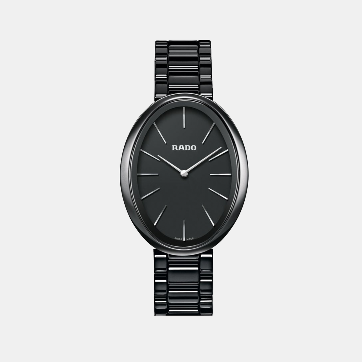 Esenza Women Quartz Black Dial Analog Ceramic Watch R53093152