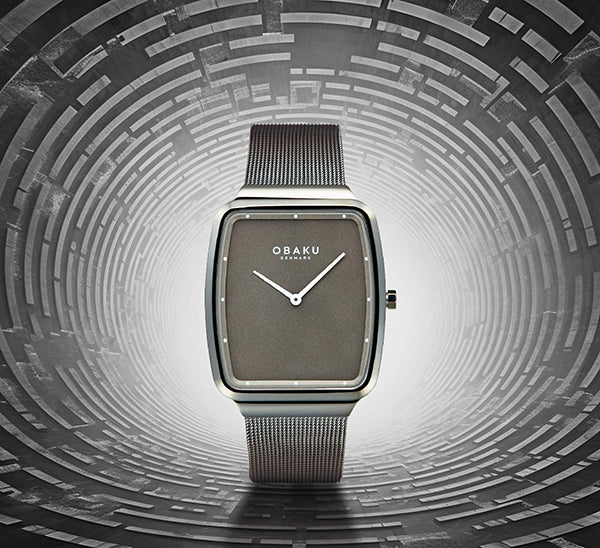Recangular Solar Watch Elegance in Geometry: The Charm of Men's Rectangular Watches – Just In Time