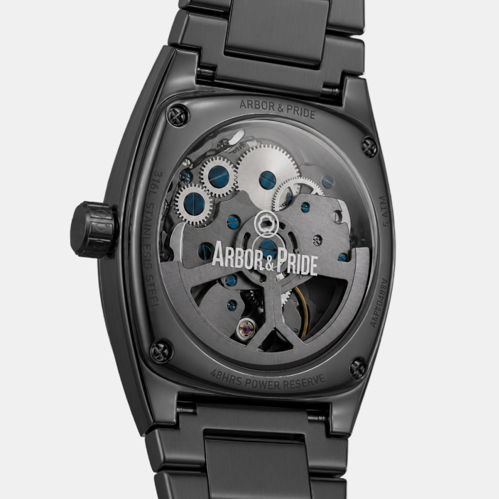 Retroscape Unisex Automatic Grey Dial Analog Stainless Steel Watch Retroscape - Gm