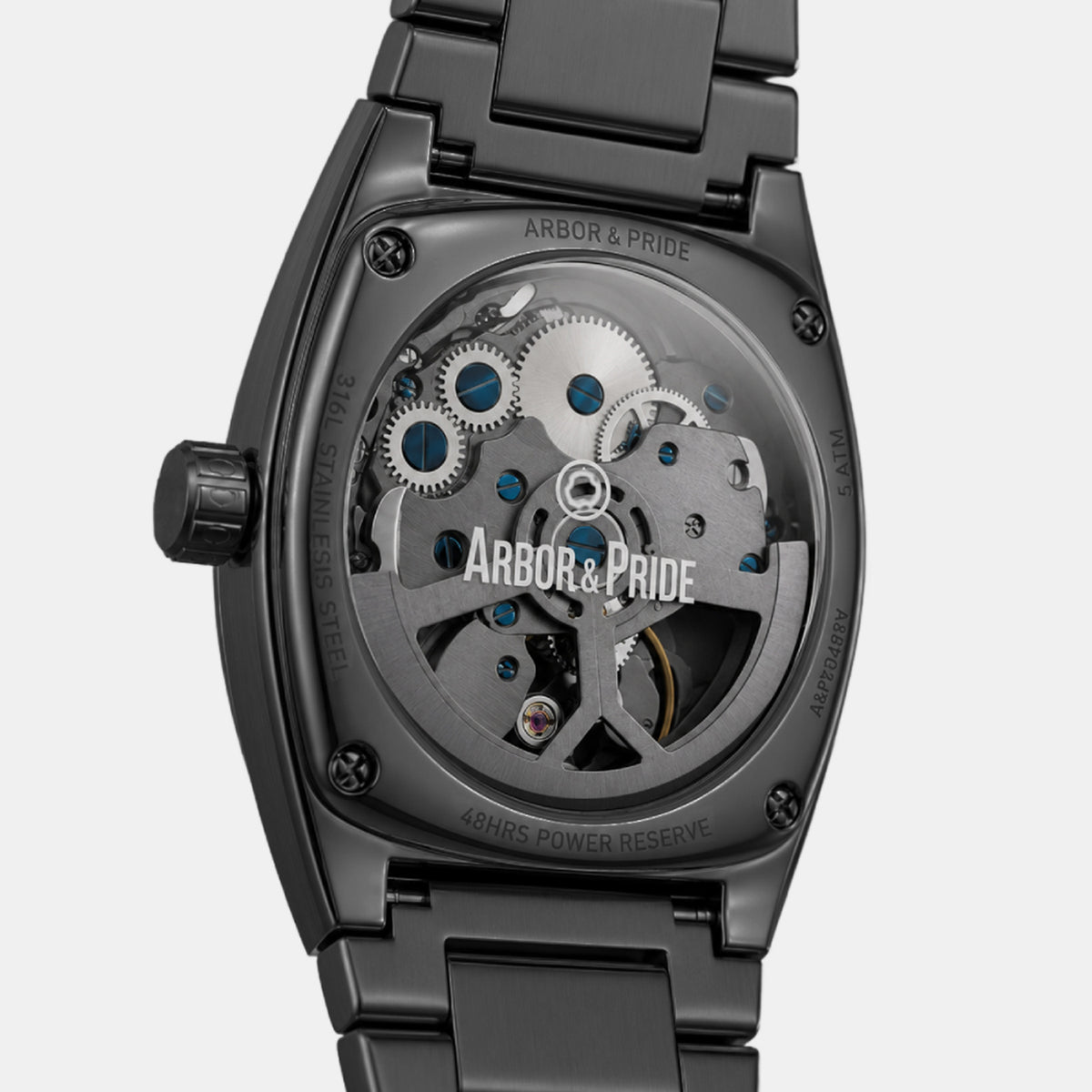 Retroscape Unisex Automatic Grey Dial Analog Stainless Steel Watch Retroscape - Gm