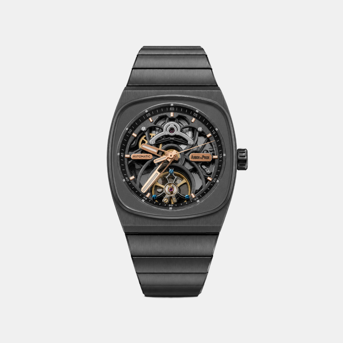 Retroscape Unisex Automatic Grey Dial Analog Stainless Steel Watch Retroscape - Gm