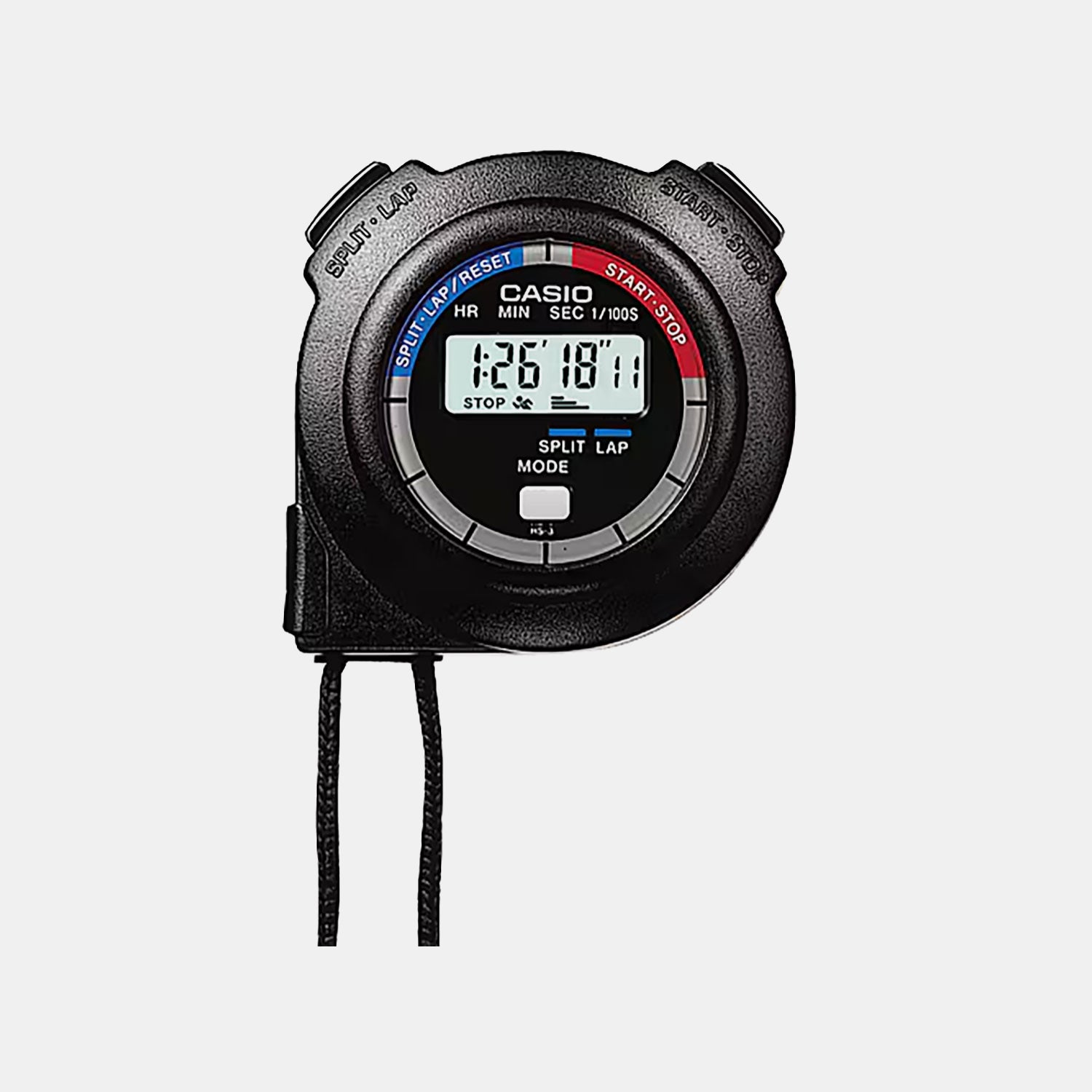 Unisex Quartz Black Dial Digital Cloth Watch S023