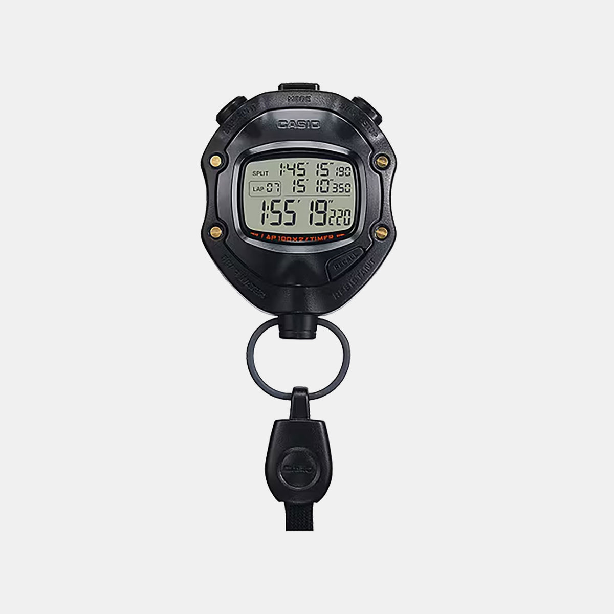 Unisex Quartz Black Dial Digital Fabric Watch S055
