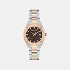 Versilia Women Quartz Brown Dial Analog Stainless Steel Watch SF3T00325