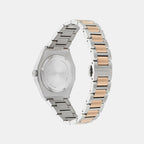 Edge Men Quartz Brown Dial Analog Stainless Steel Watch SF4T00325