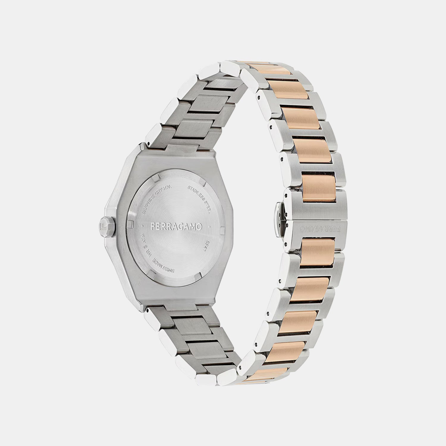 Edge Men Quartz Brown Dial Analog Stainless Steel Watch SF4T00325