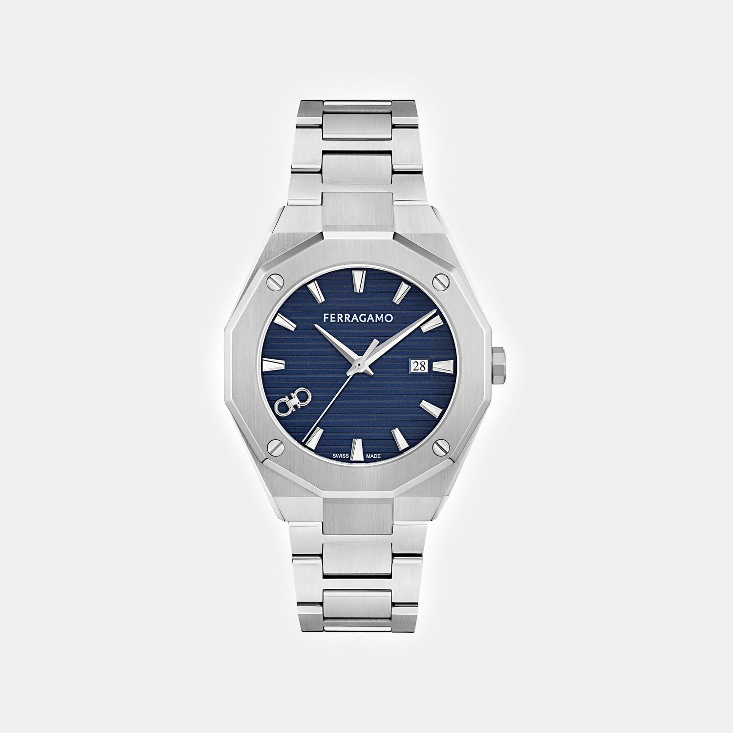 Versilia Men Quartz Blue Dial Analog Stainless Steel Watch SF4T00425