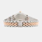 Women Quartz White & Silver Dial Analog Stainless Steel Watch SFAC00224