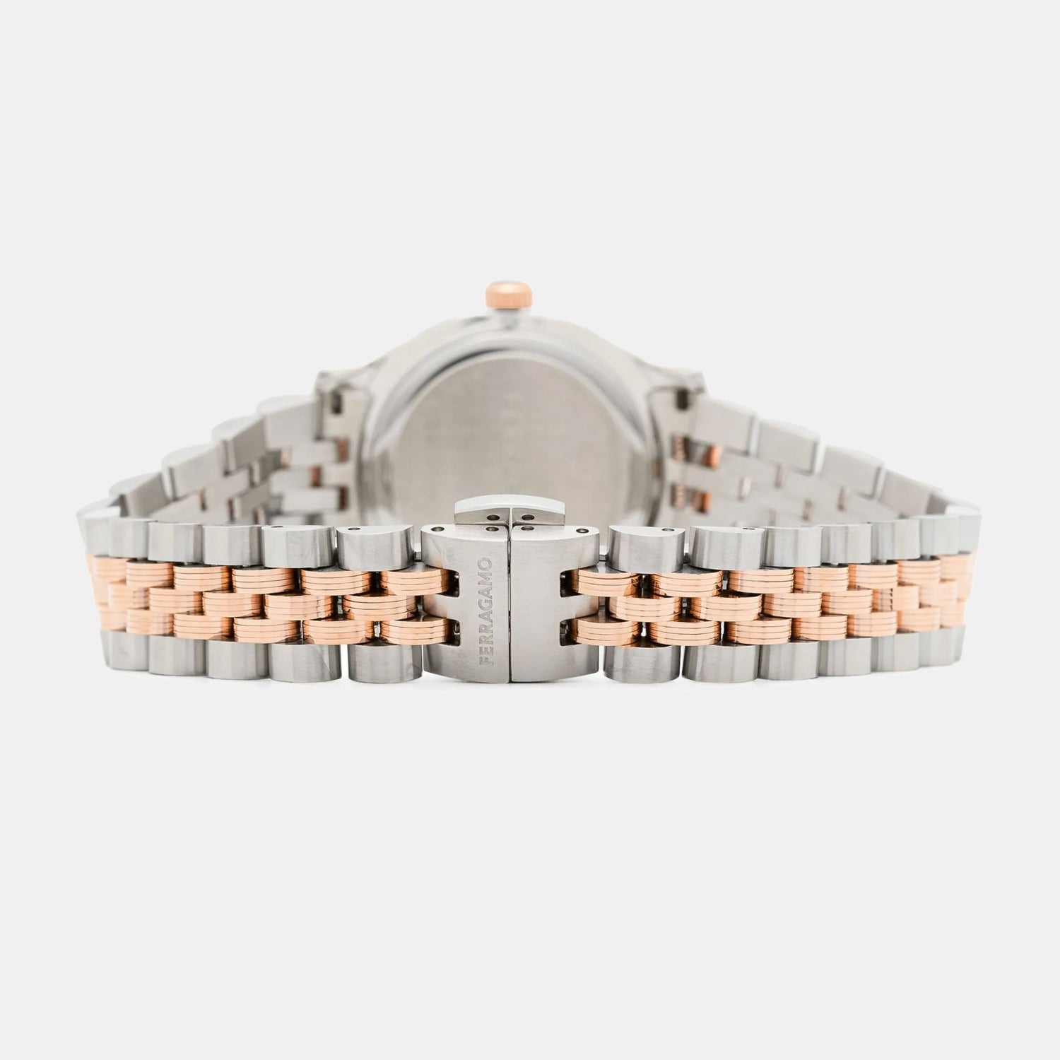 Women Quartz White & Silver Dial Analog Stainless Steel Watch SFAC00224