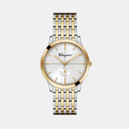 Ferragamo Round White Analog watch