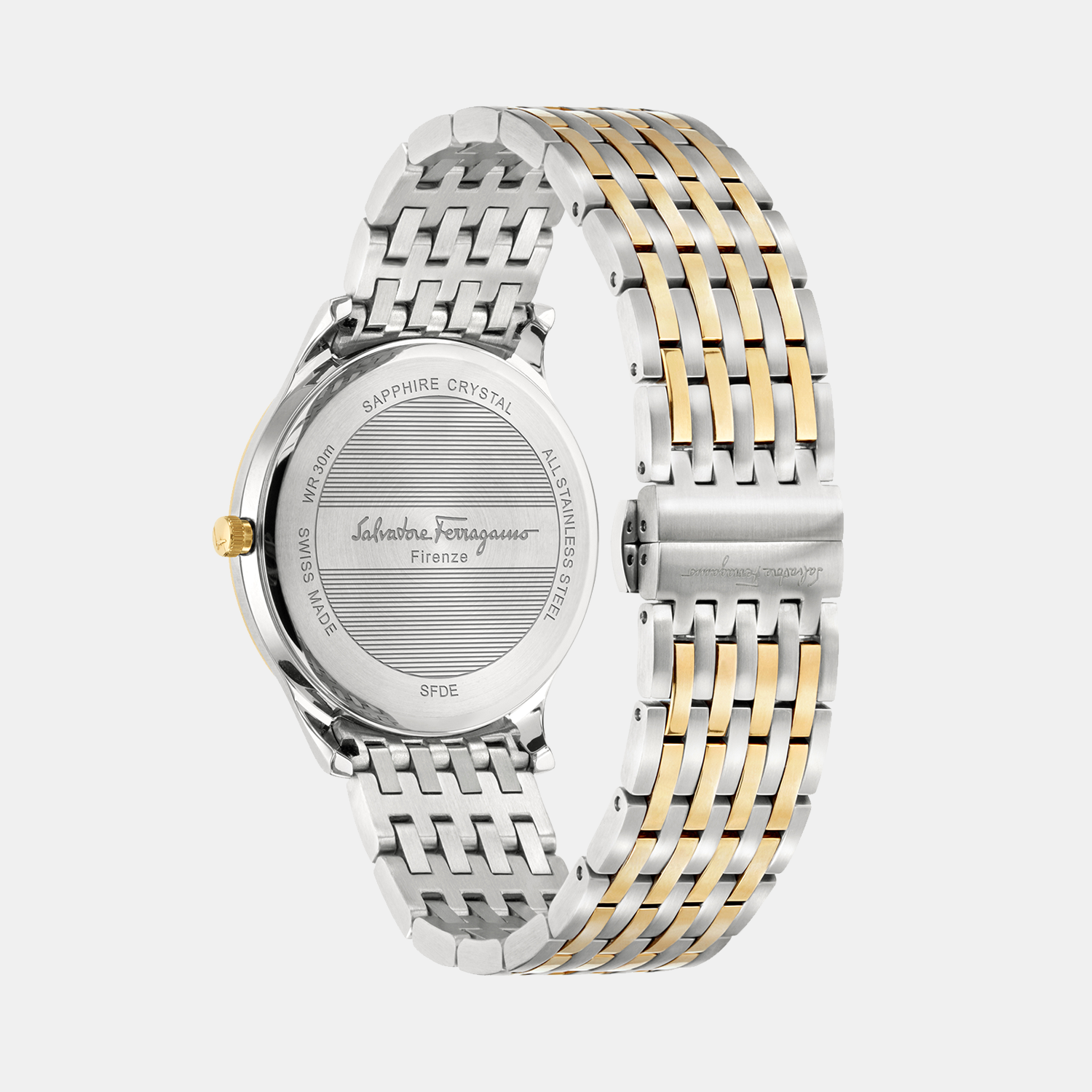 Ferragamo Brass Round watch