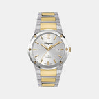 F-80 Classic Men Quartz White Dial Analog Stainless Steel Watch SFDT01420