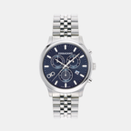 Ferragamo Round Blue Chronograph watch