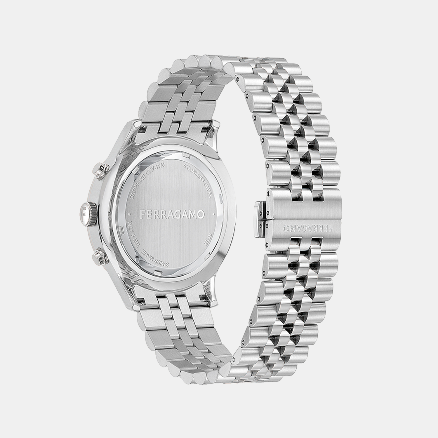 Ferragamo Men Round Blue watch