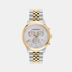 Ferragamo Round Silver Chronograph watch