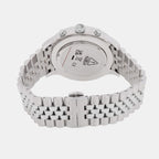 Men Quartz Green Dial Chronograph Stainless Steel Watch SFEZ01124