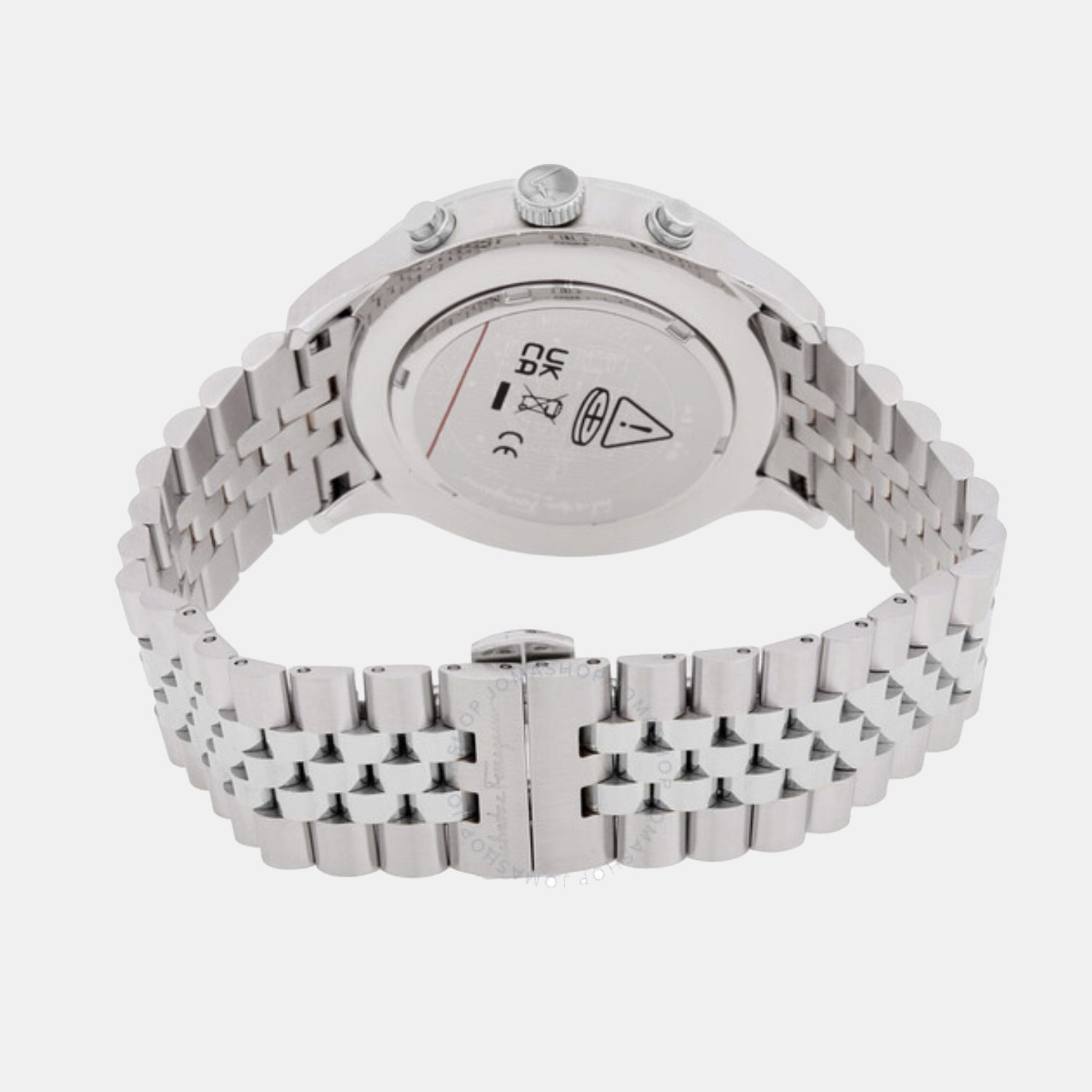 Men Quartz Green Dial Chronograph Stainless Steel Watch SFEZ01124