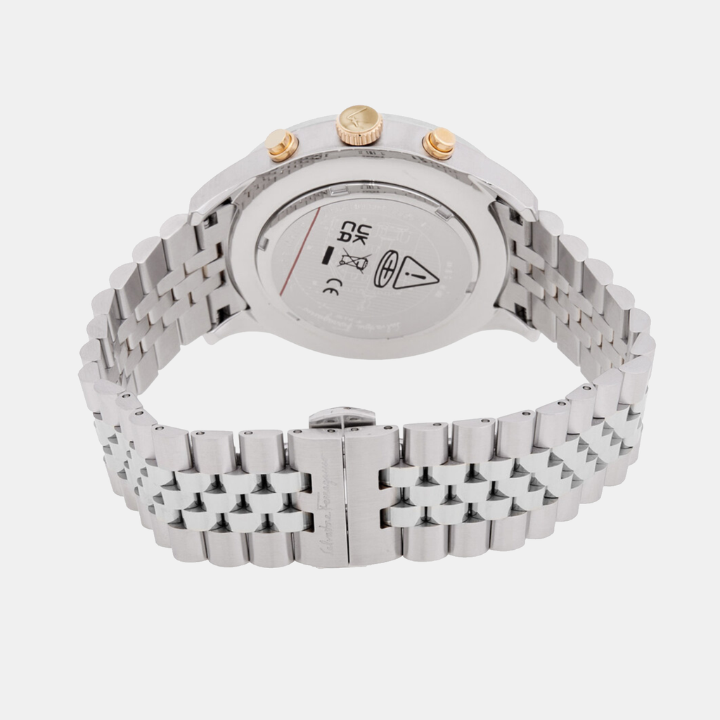 Men Quartz Blue Dial Chronograph Stainless Steel Watch SFEZ01324