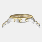 Men Quartz White Dial Chronograph Stainless Steel Watch SFEZ01424