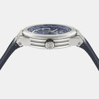 Ha-F-80 Gmt Worldtime -Fw Men Quartz Blue Dial Analog Stainless Steel Watch SFHA00124