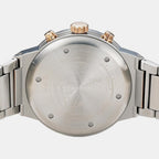 Men Quartz Blue Dial Chronograph Stainless Steel Watch SFJE00524