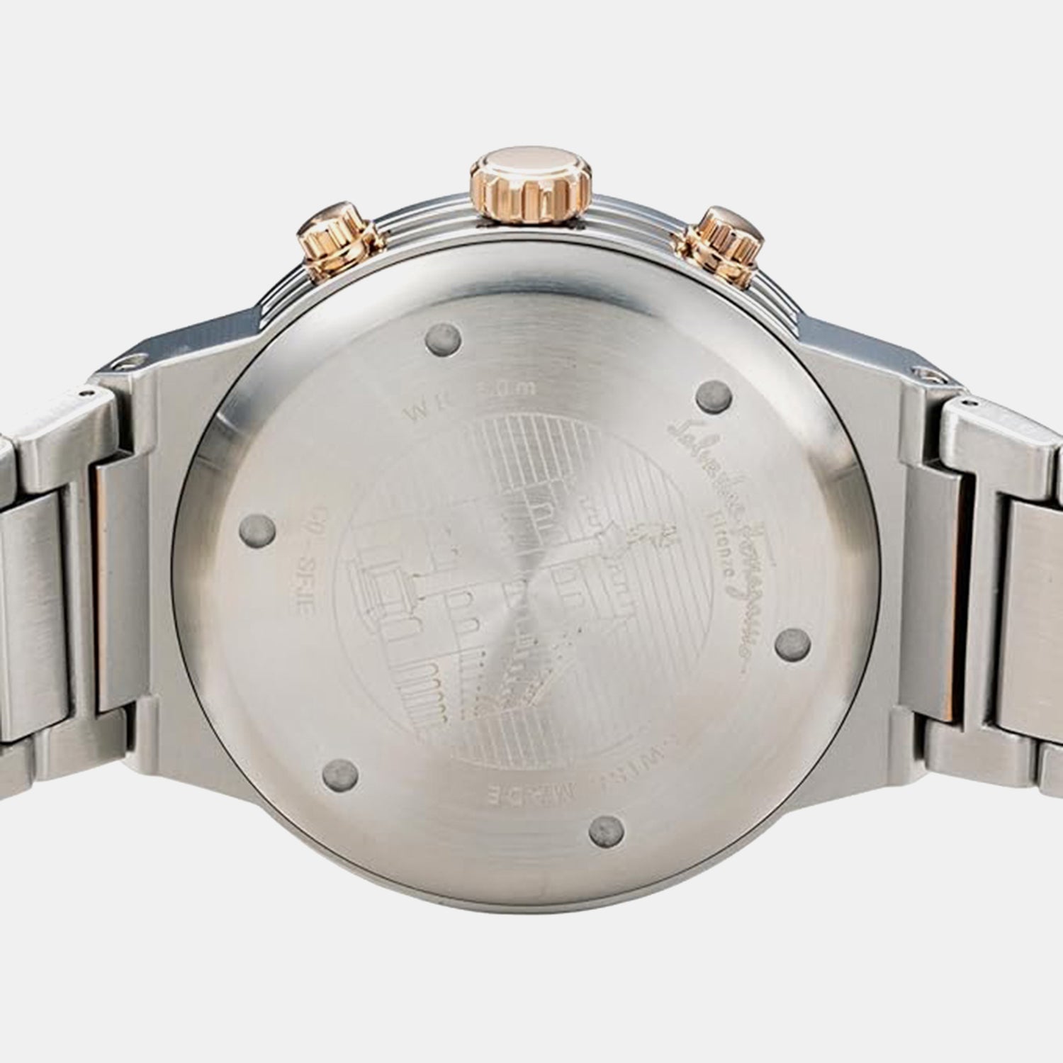 Men Quartz Blue Dial Chronograph Stainless Steel Watch SFJE00524