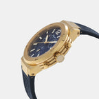 Men Quartz Blue Dial Chronograph Silicone Watch SFJE00824