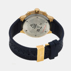 Men Quartz Blue Dial Chronograph Silicone Watch SFJE00824