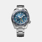 Seiko Round Blue Analog watch