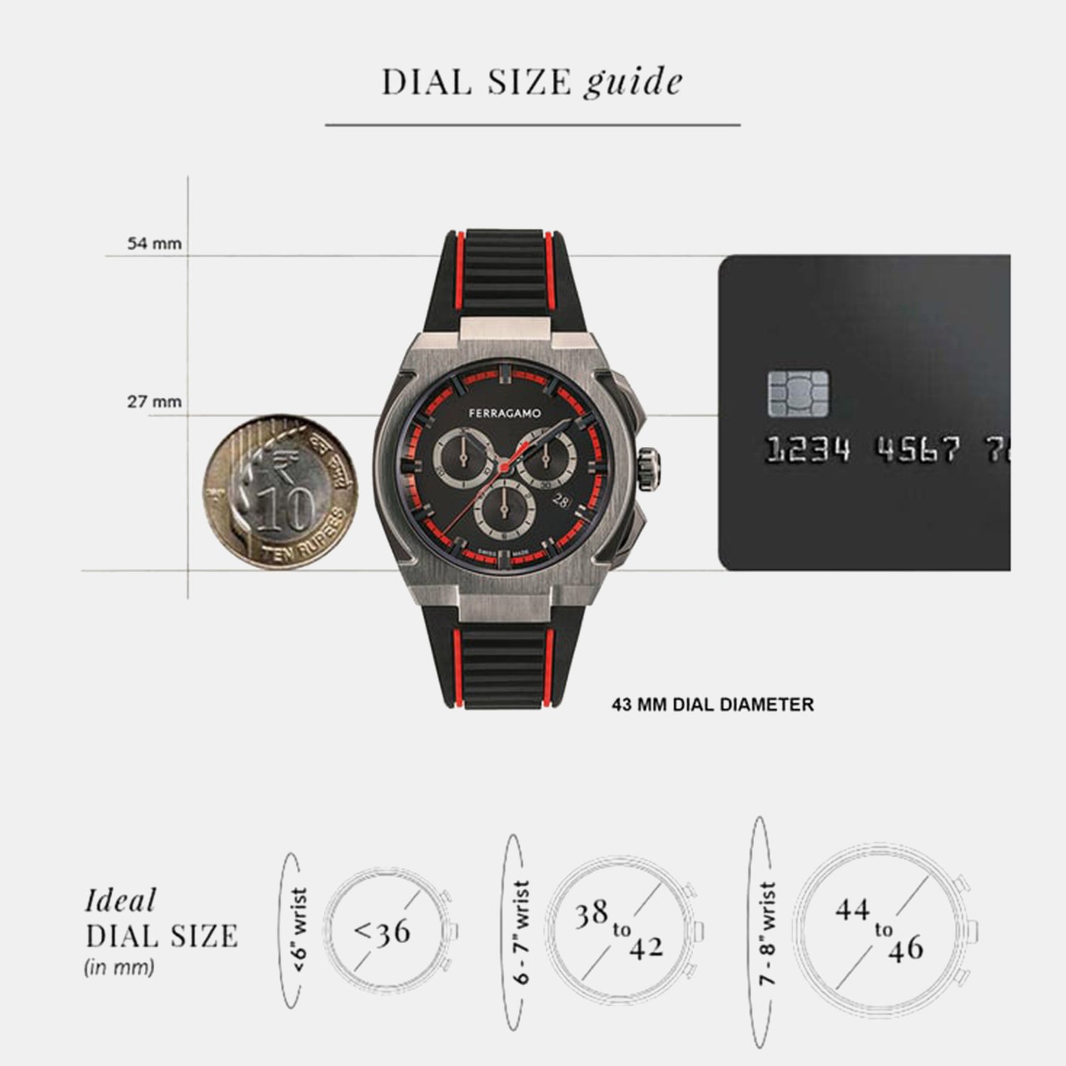K2-Supreme Chrono 43Mm-Fw Men Quartz Black Dial Chronograph Silicone Watch SFK200323