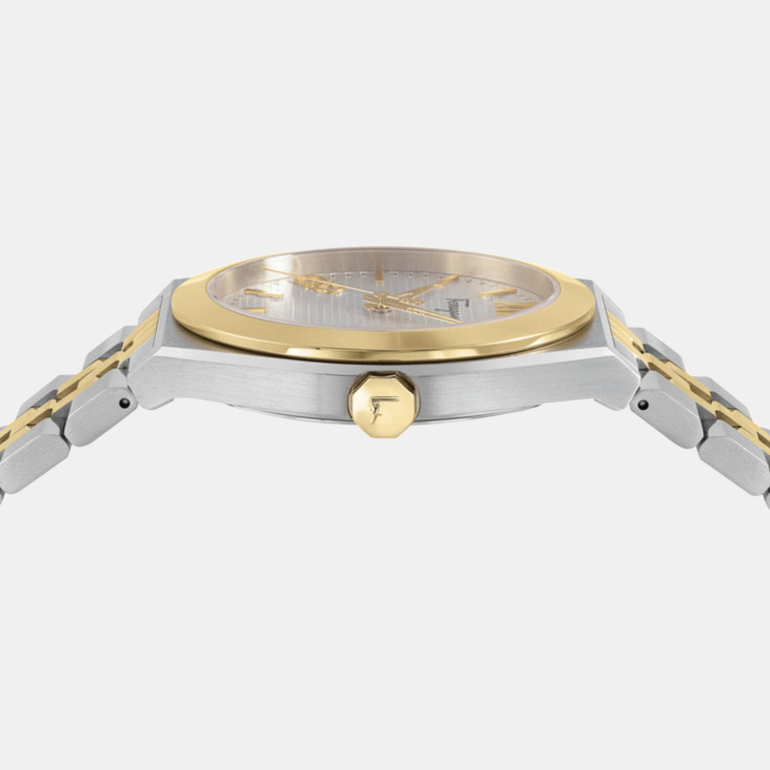 Ki-Vega New 40Mm Men Quartz Silver Dial Analog Stainless Steel Watch SFKI00223