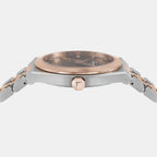 Ki-Vega New 40Mm Men Quartz Brown Dial Analog Stainless Steel Watch SFKI00423