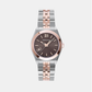 Women Quartz Black Dial Analog Stainless Steel Watch SFKJ00624