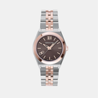 Ferragamo Round Black Analog watch