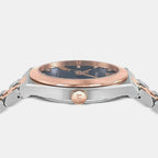 Kj-Vega New 28Mm Women Quartz Blue Dial Analog Stainless Steel Watch SFKJ00824