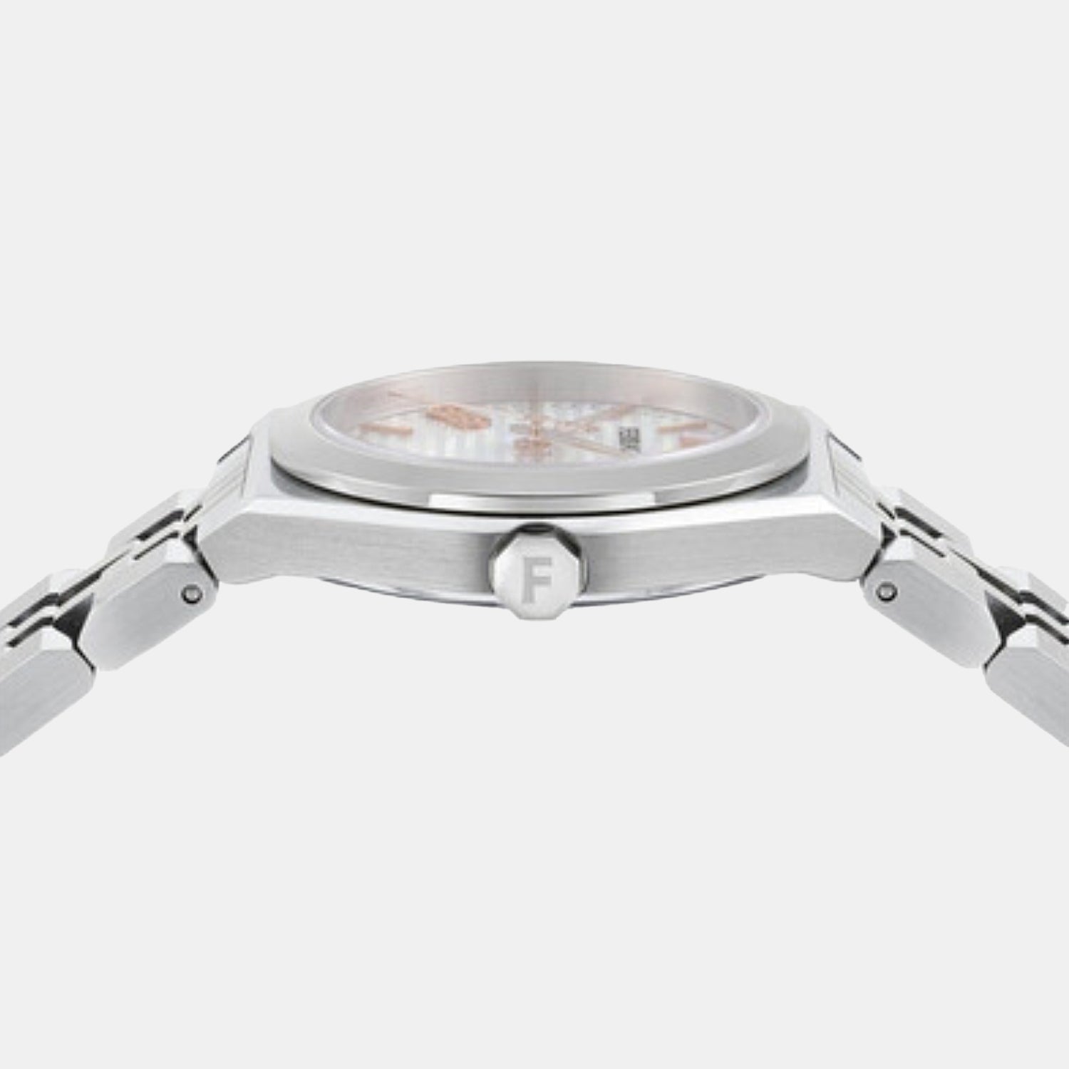 Vega Women Quartz Mother Of Pearl Dial Analog Stainless Steel Watch SFKJ00924