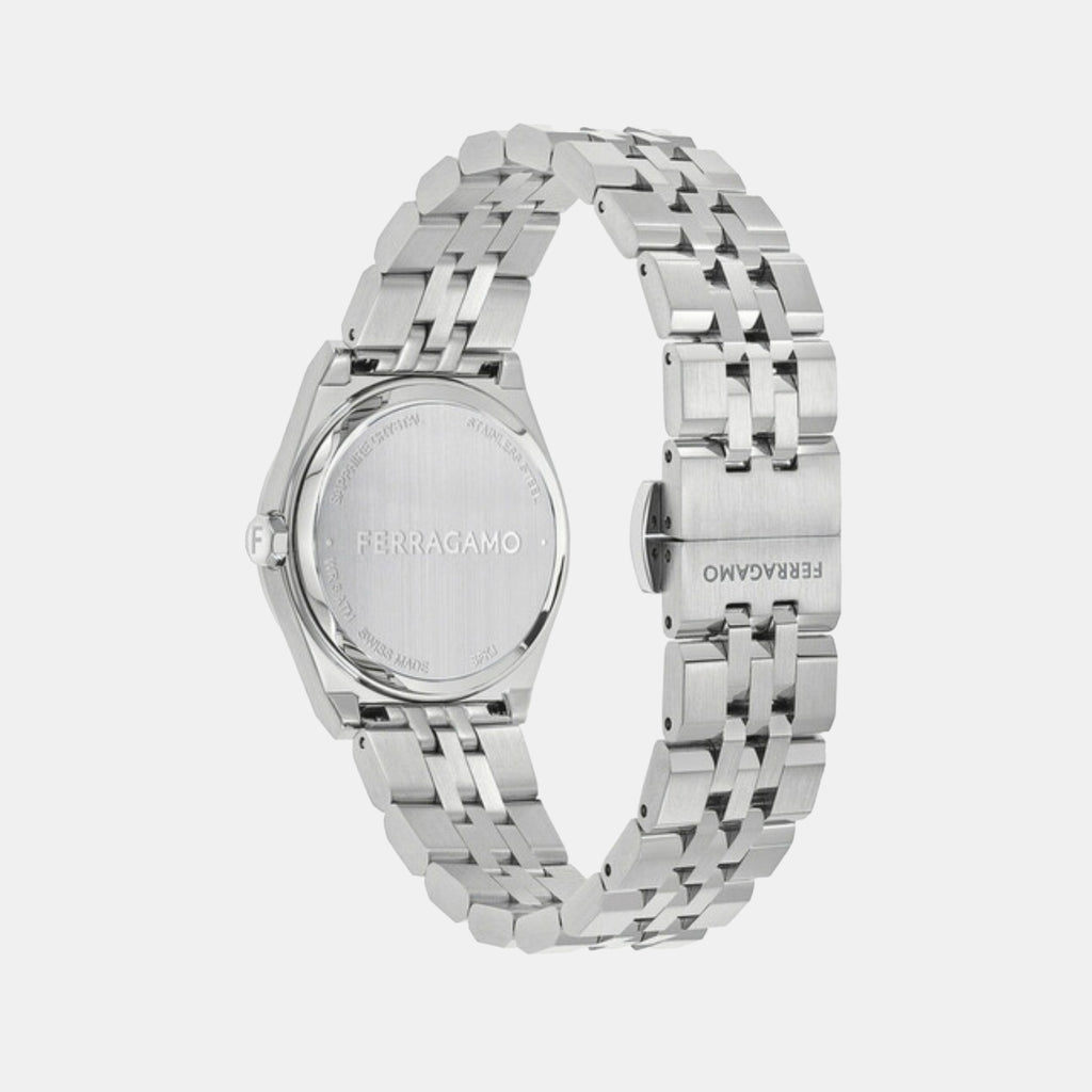 Vega Women Quartz Mother Of Pearl Dial Analog Stainless Steel Watch SFKJ00924