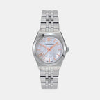 Vega Women Quartz Mother Of Pearl Dial Analog Stainless Steel Watch SFKJ00924