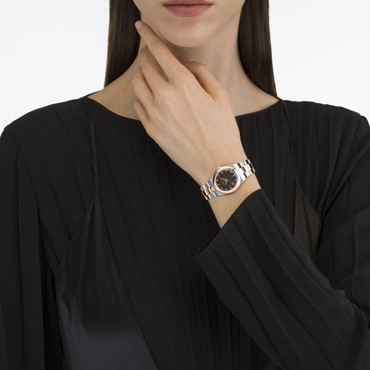 Vega Women Quartz Mother Of Pearl Dial Analog Stainless Steel Watch SFKJ01124