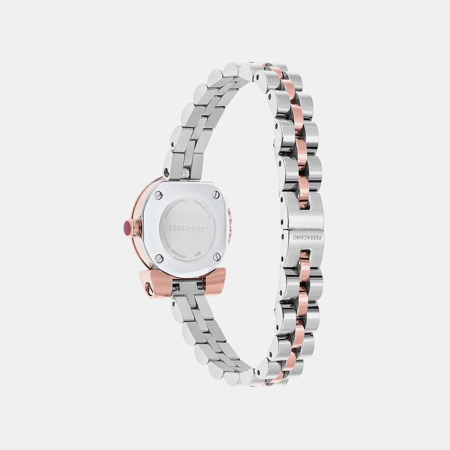 Women Quartz Silver Dial Analog Stainless Steel Watch SFKK01523