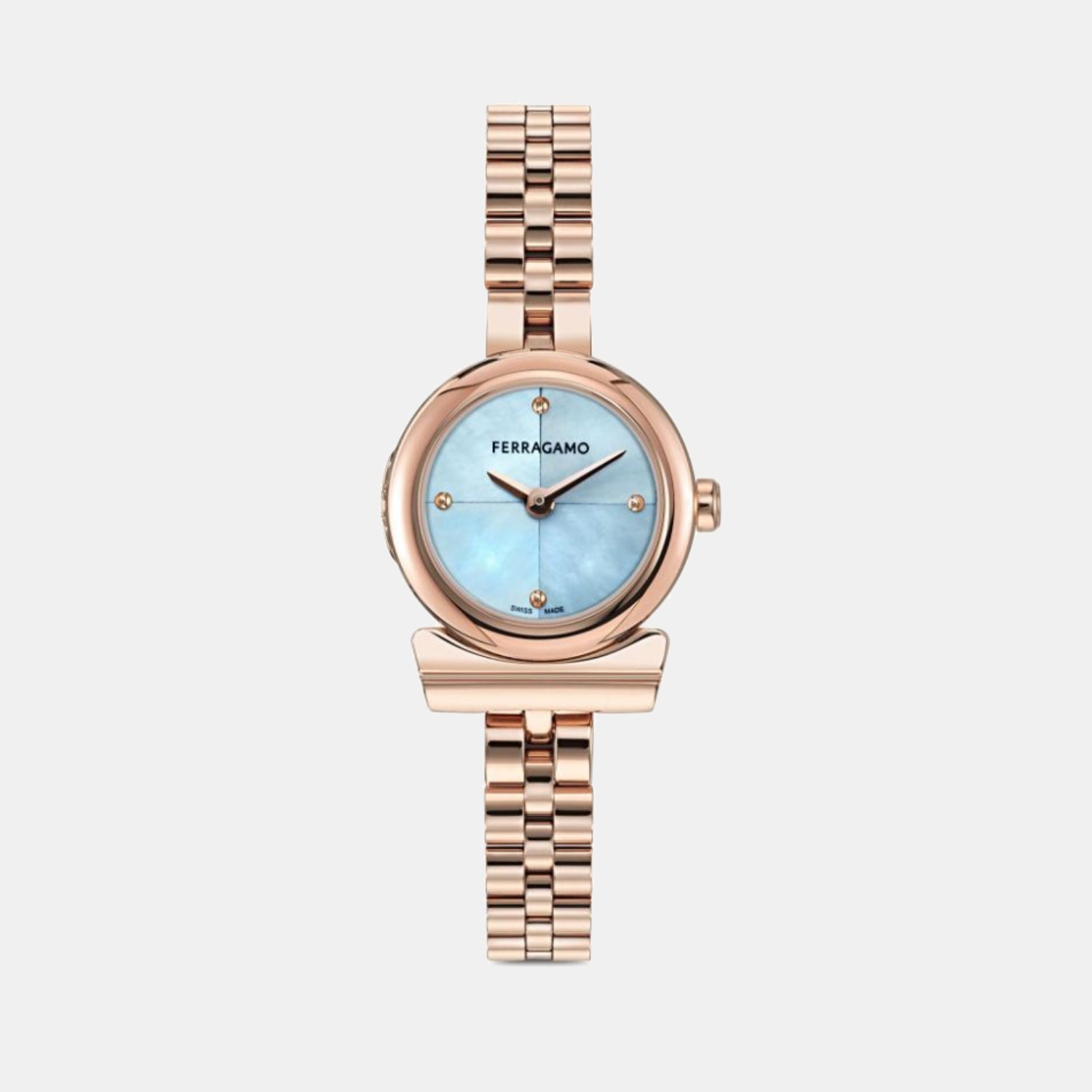 Women Quartz Blue Dial Analog Stainless Steel Watch SFKK02524