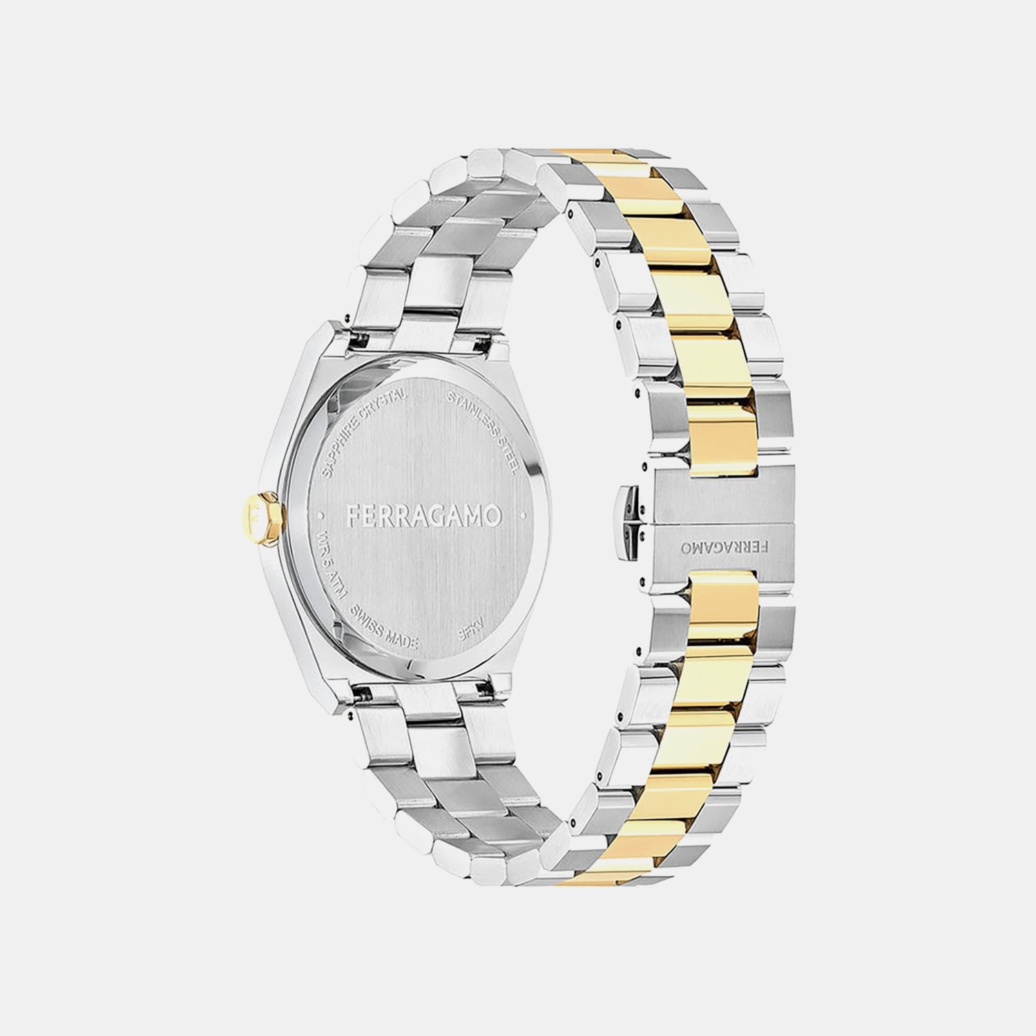 Kv-Vega Upper East 40Mm-F Men Quartz Silver Dial Analog Stainless Steel Watch SFKV00223