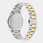 Vega Men Quartz Green Dial Analog Stainless Steel Watch SFKV00625