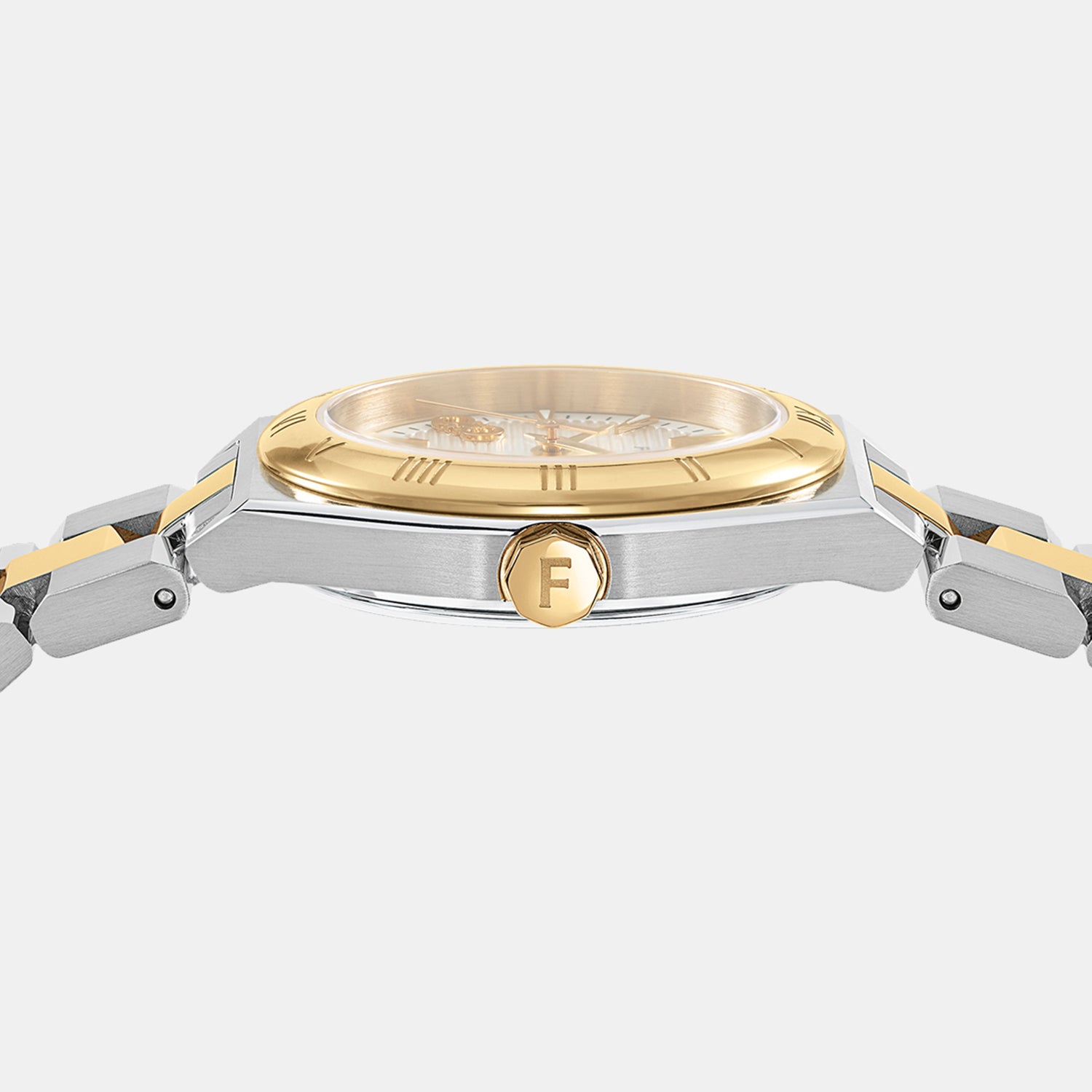 Ky-Vega Upper East 28Mm-F Women Quartz Silver Dial Analog Stainless Steel Watch SFKY00223