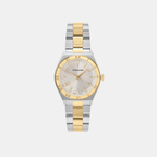 Ferragamo Round Silver Analog watch