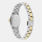 Men Quartz Green Dial Analog Stainless Steel Watch SFKY00625