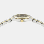 Men Quartz Green Dial Analog Stainless Steel Watch SFKY00625